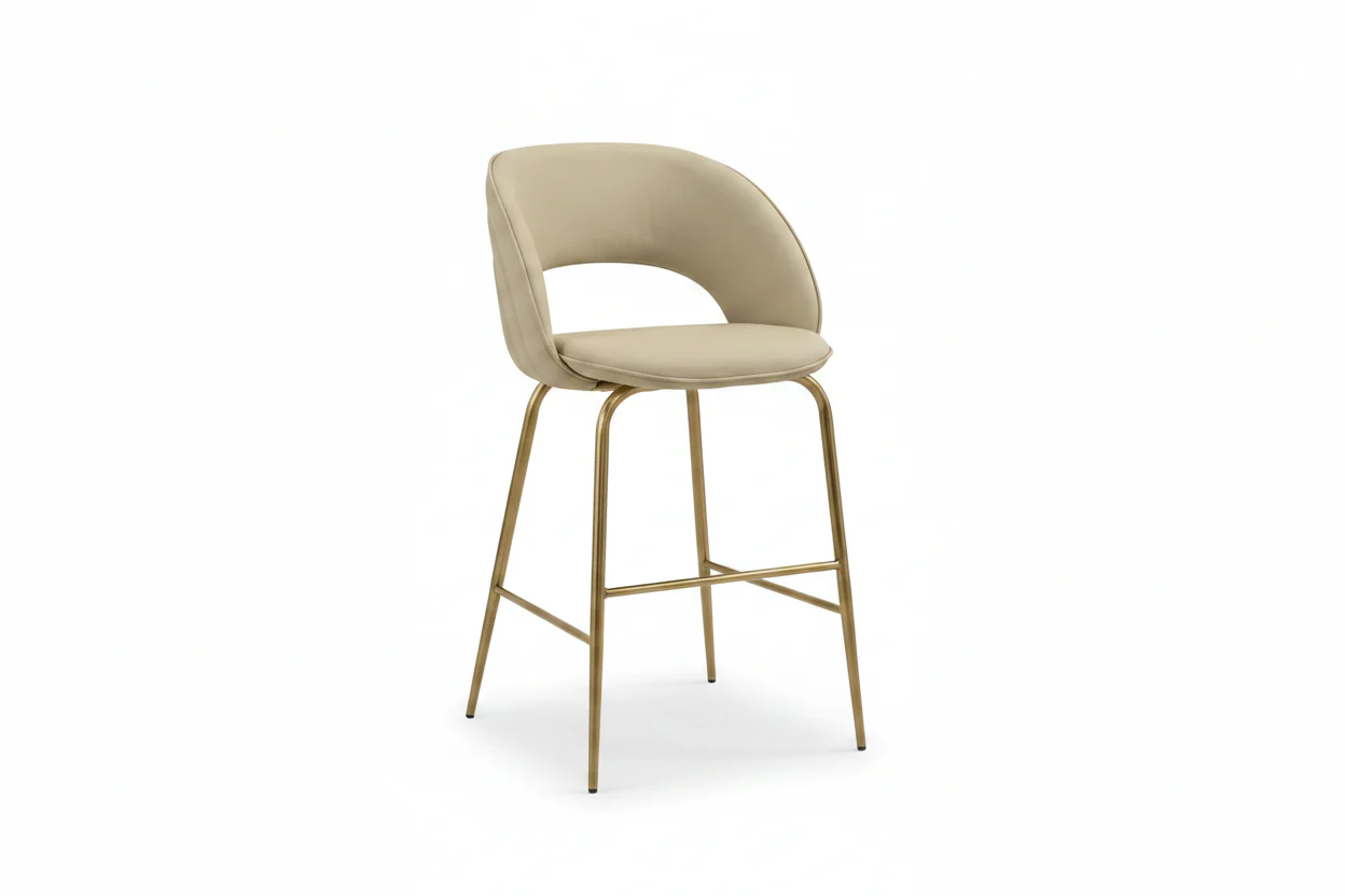 Crescent Bar Stool