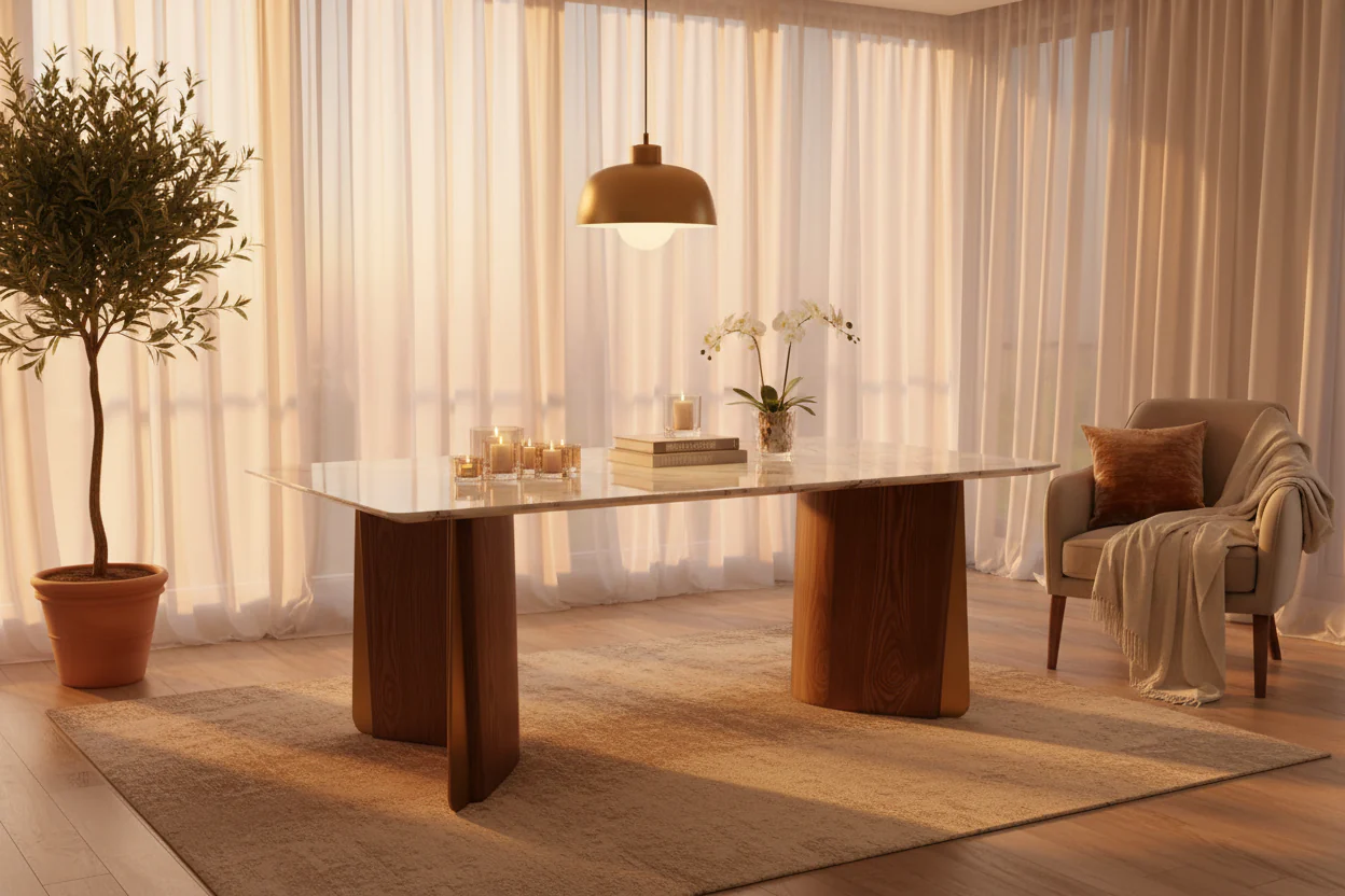 Crystal Nature Marble Table - Image 8