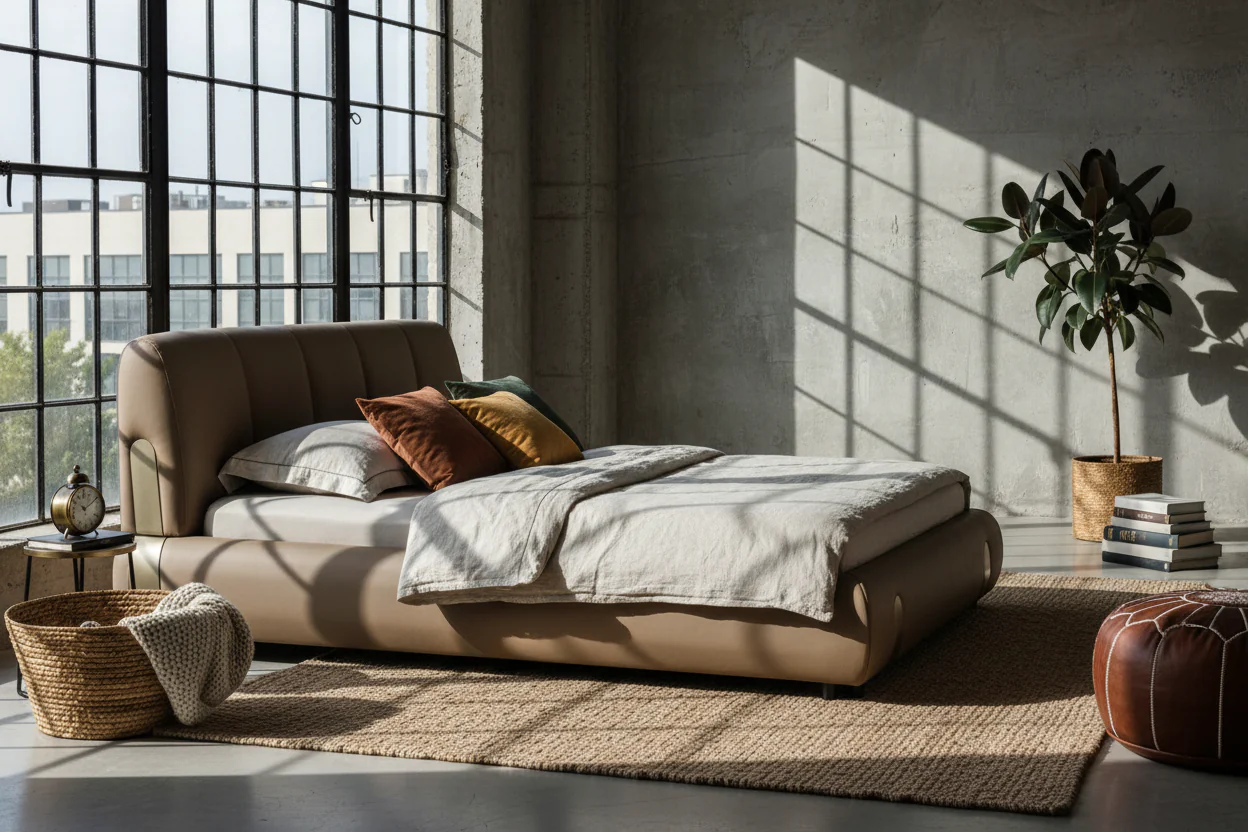 Dune Luxe Upholstered Bed - Image 4