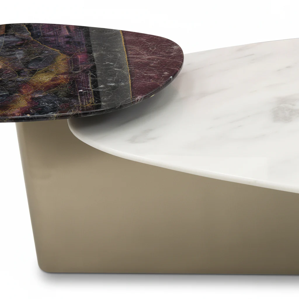 Eclipse Marble Coffee Table - Image 5