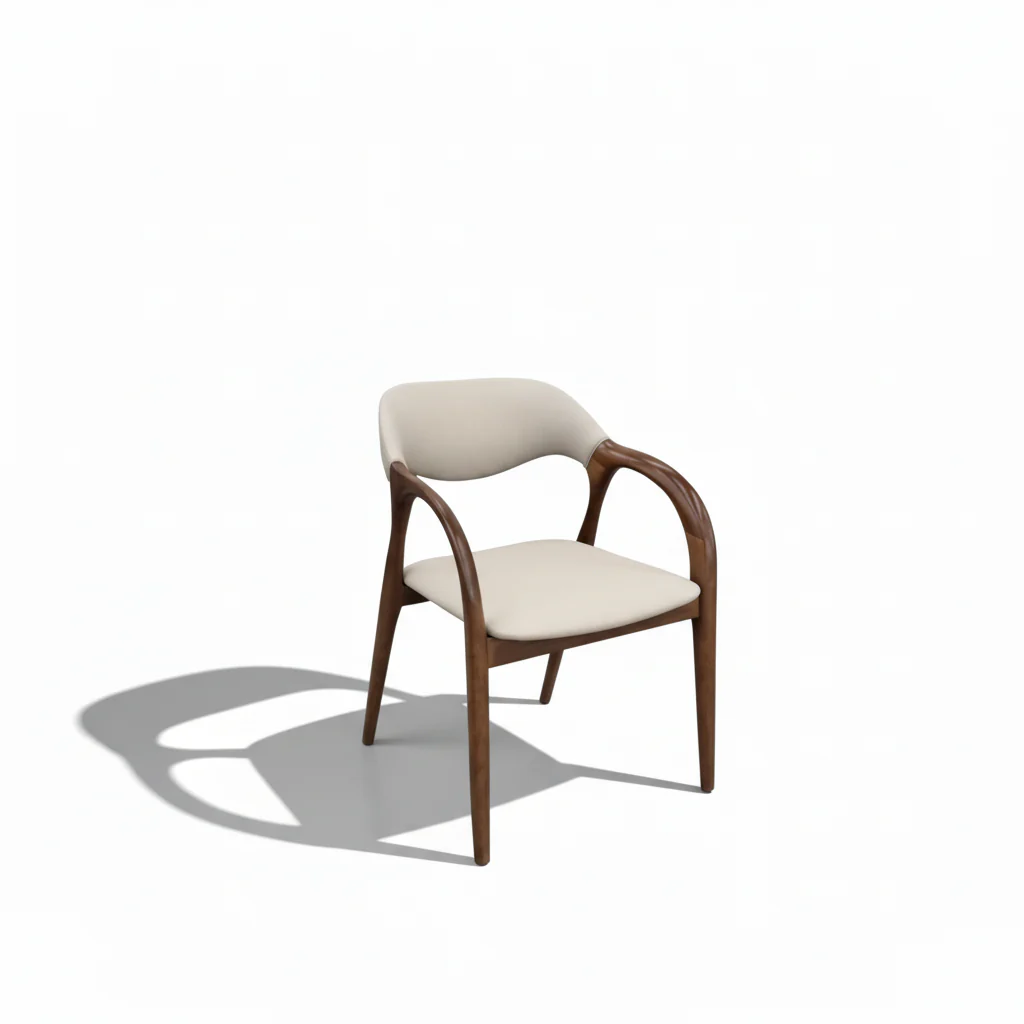 Elegant Curve Dining Chair
