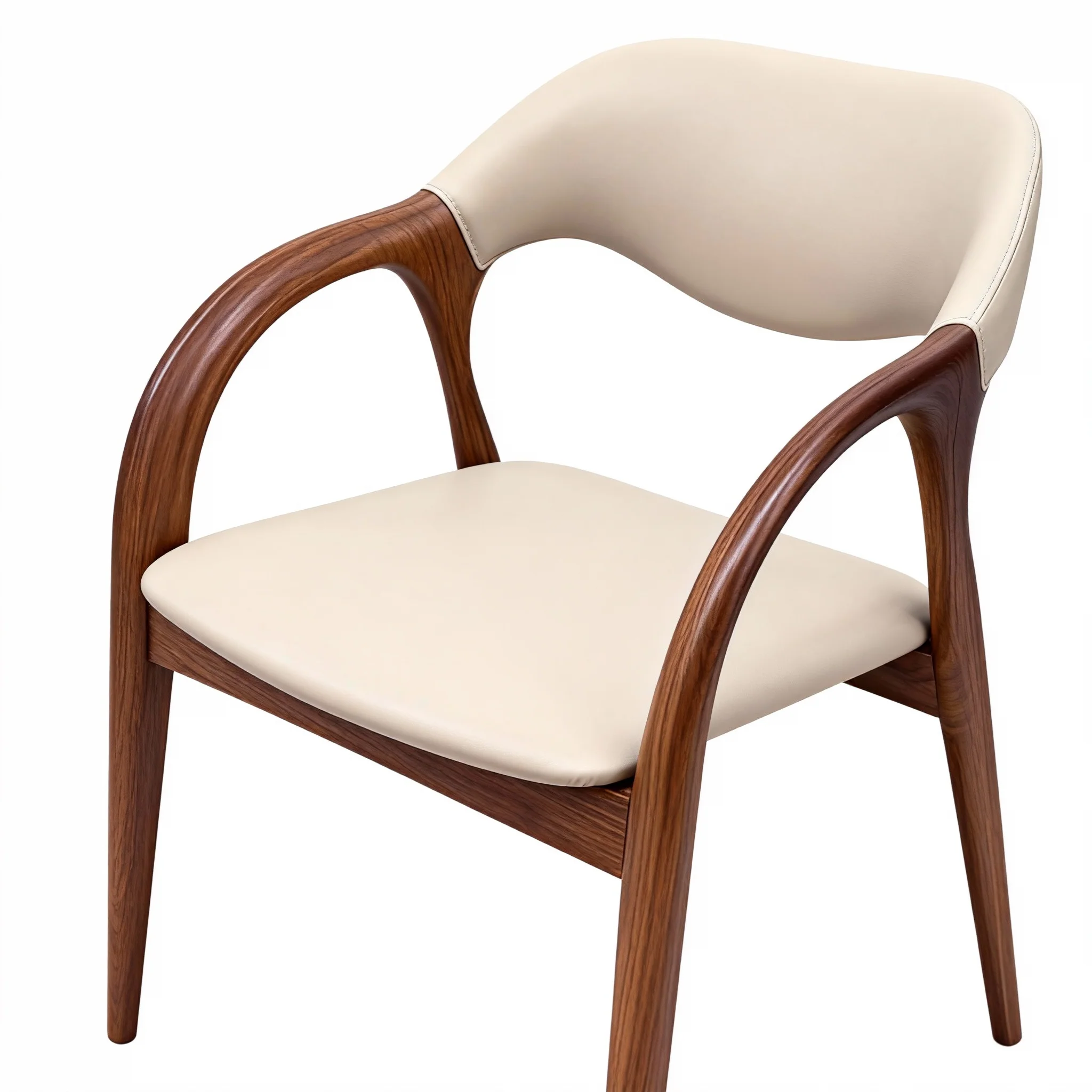 Elegant Curve Dining Chair - Image 14