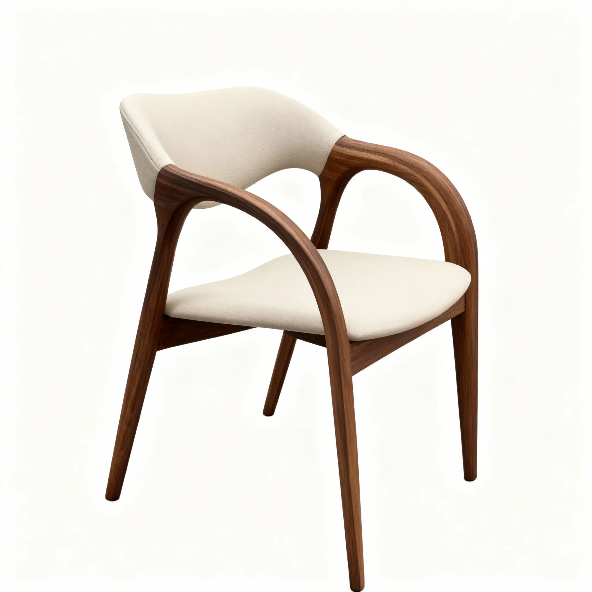 Elegant Curve Dining Chair - Image 15