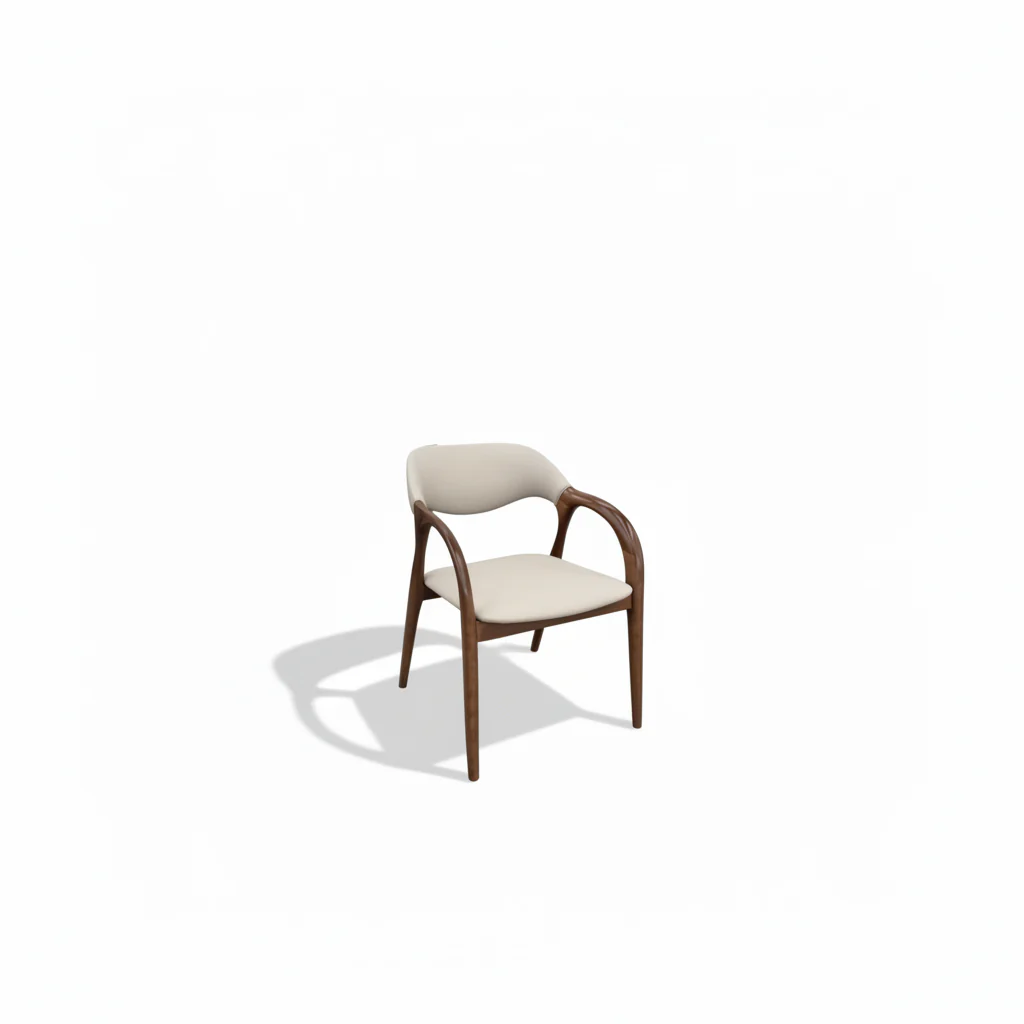 Elegant Curve Dining Chair - Image 17