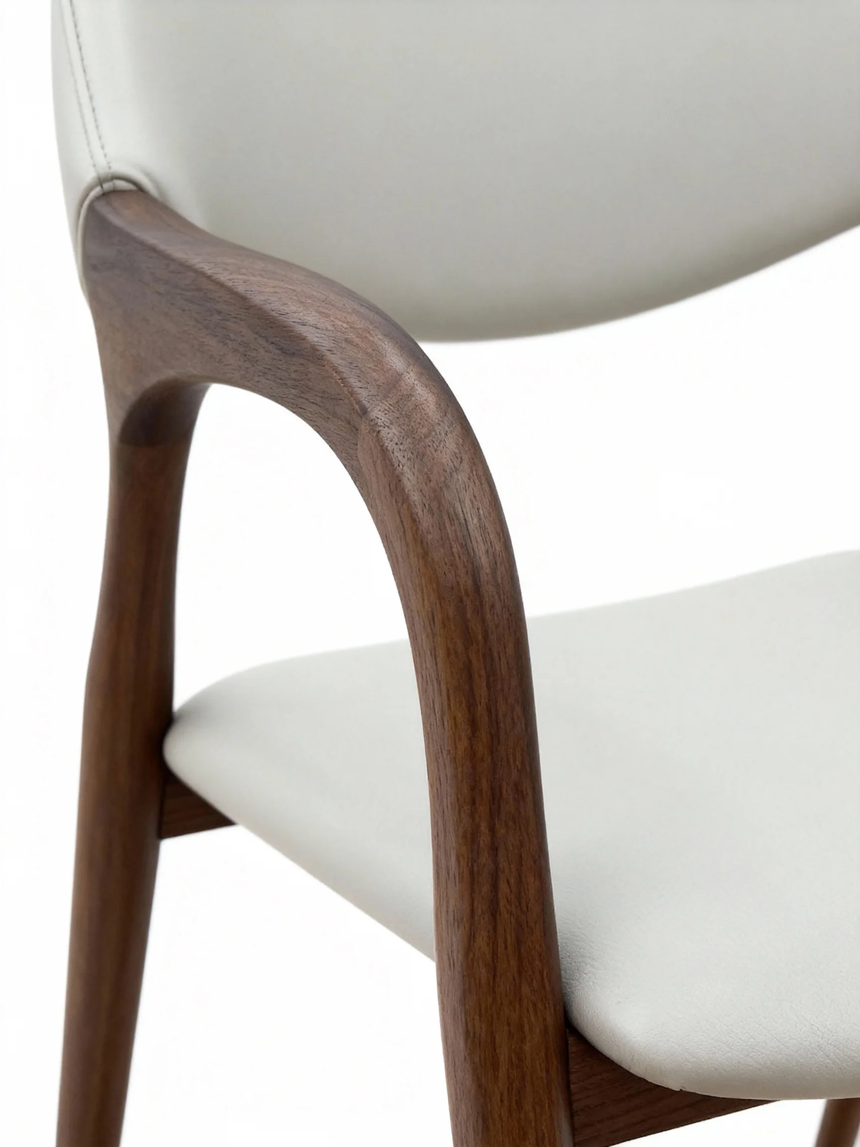 Elegant Curve Dining Chair - Image 9