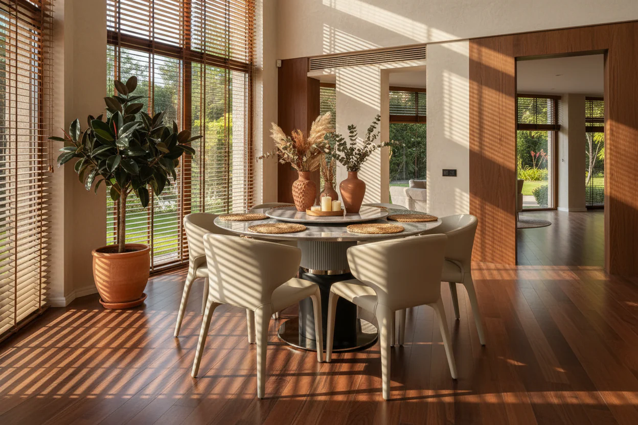 Emperador Grey Dining Table - Image 3