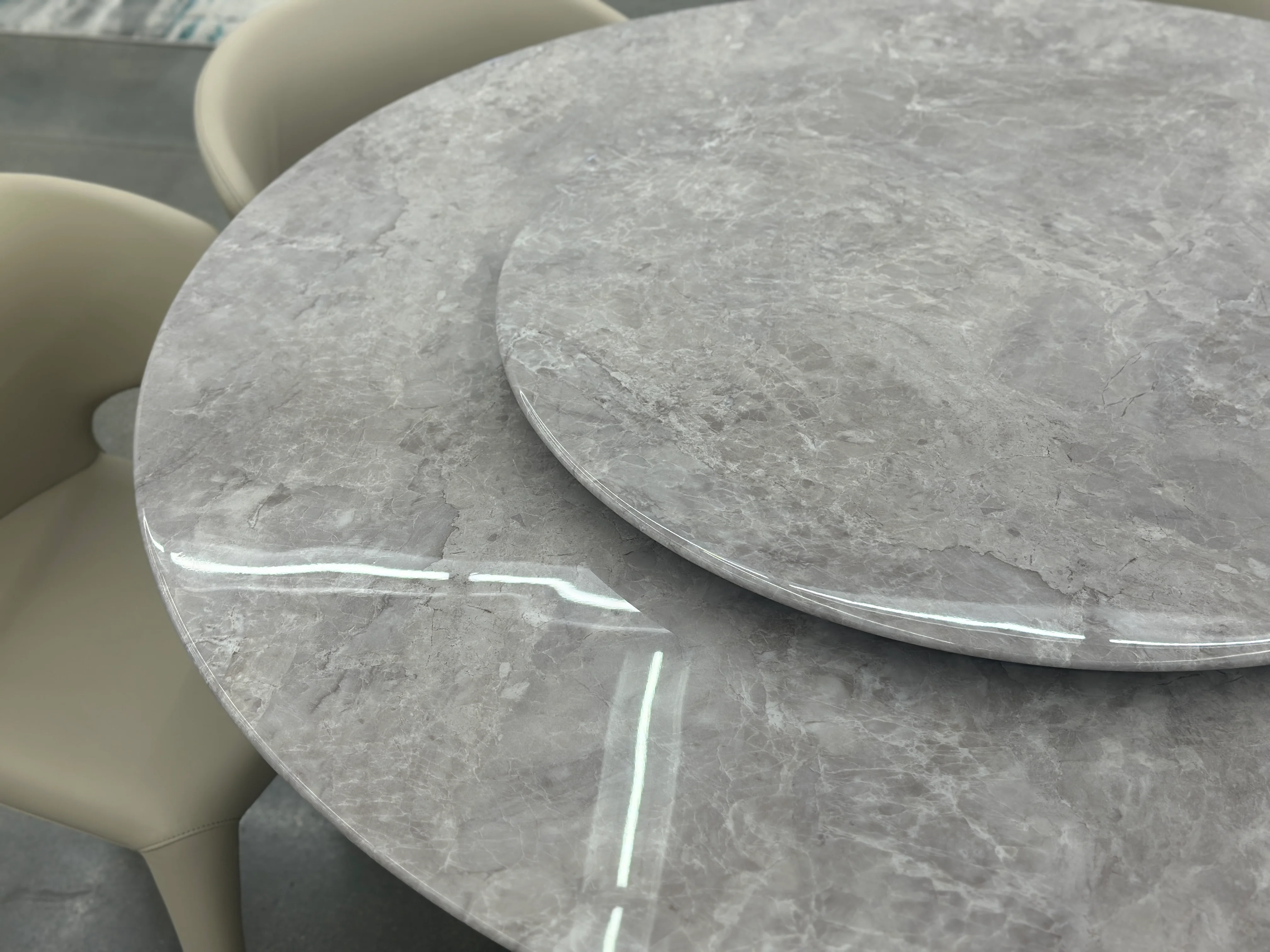 Emperador Grey Dining Table - Image 8