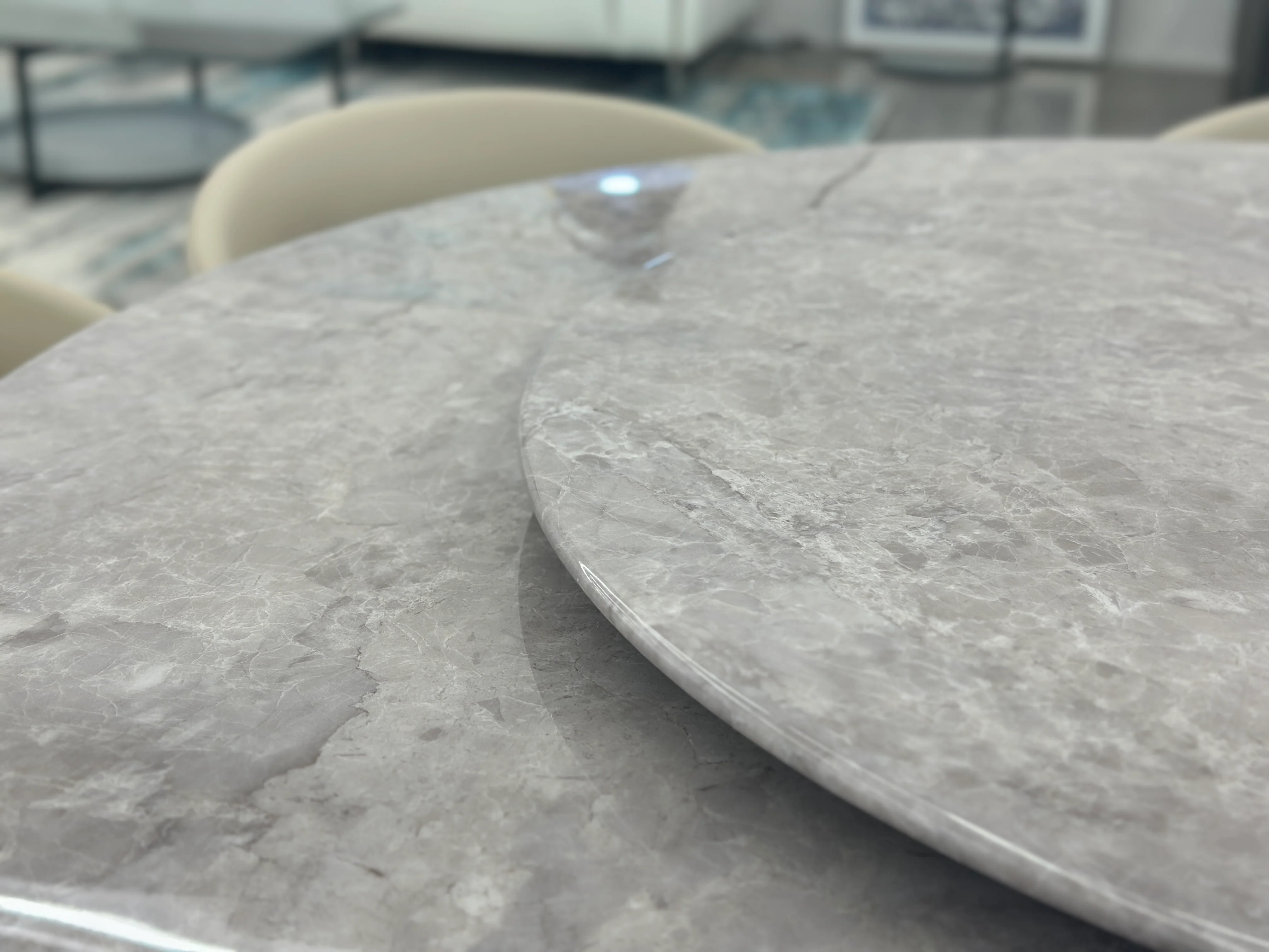 Emperador Grey Dining Table - Image 9