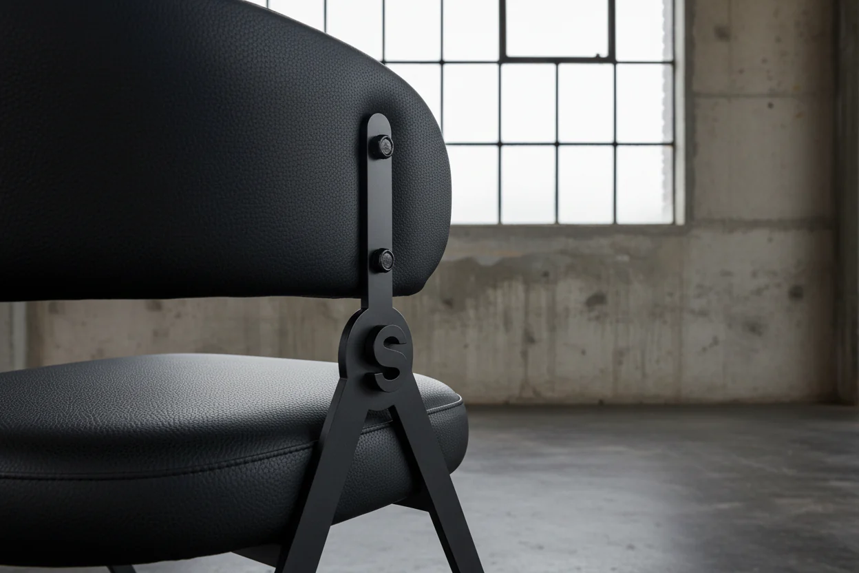 Ferro Curva Dining Chair - Image 6