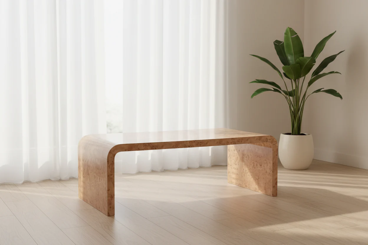 Gentian Travertine Rectangle Coffee Table - Image 5