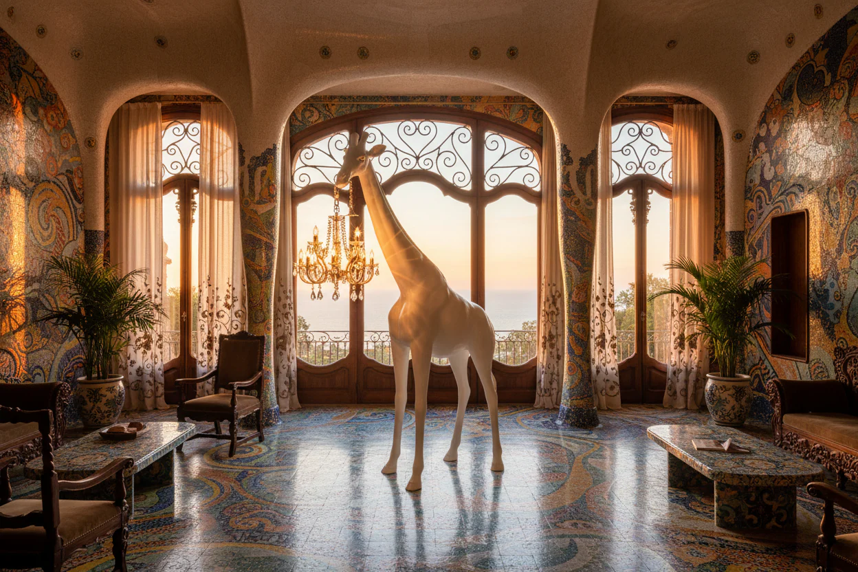 Girafe Lampadaire - Image 6