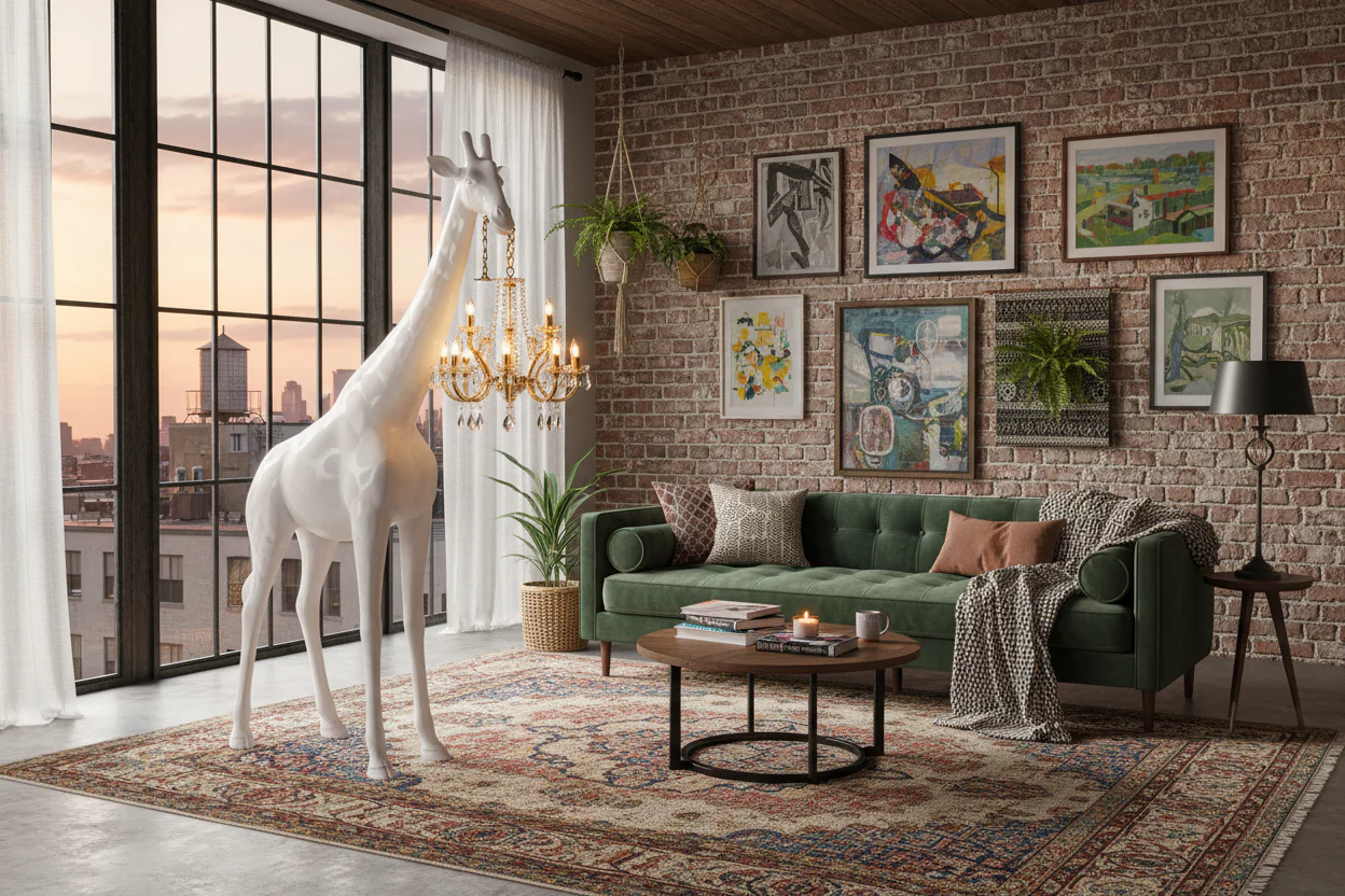 Girafe Lampadaire - Image 8