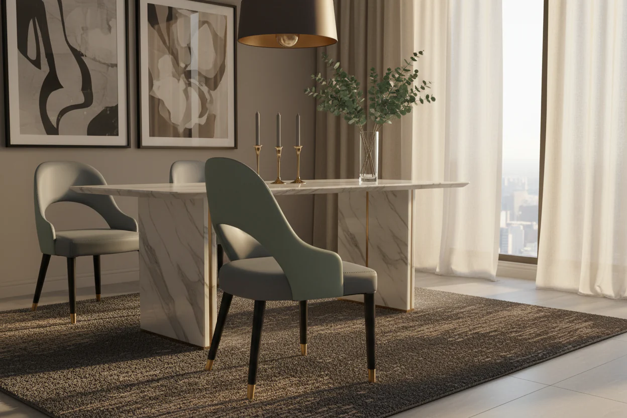 Glam Essence Dining Chair - Image 5