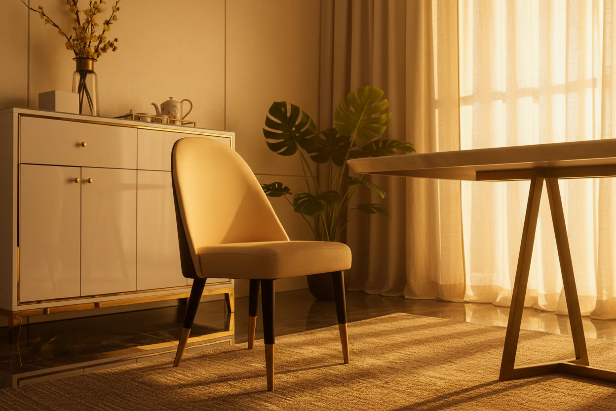 Glam Radiance Dining Chair - Image 3