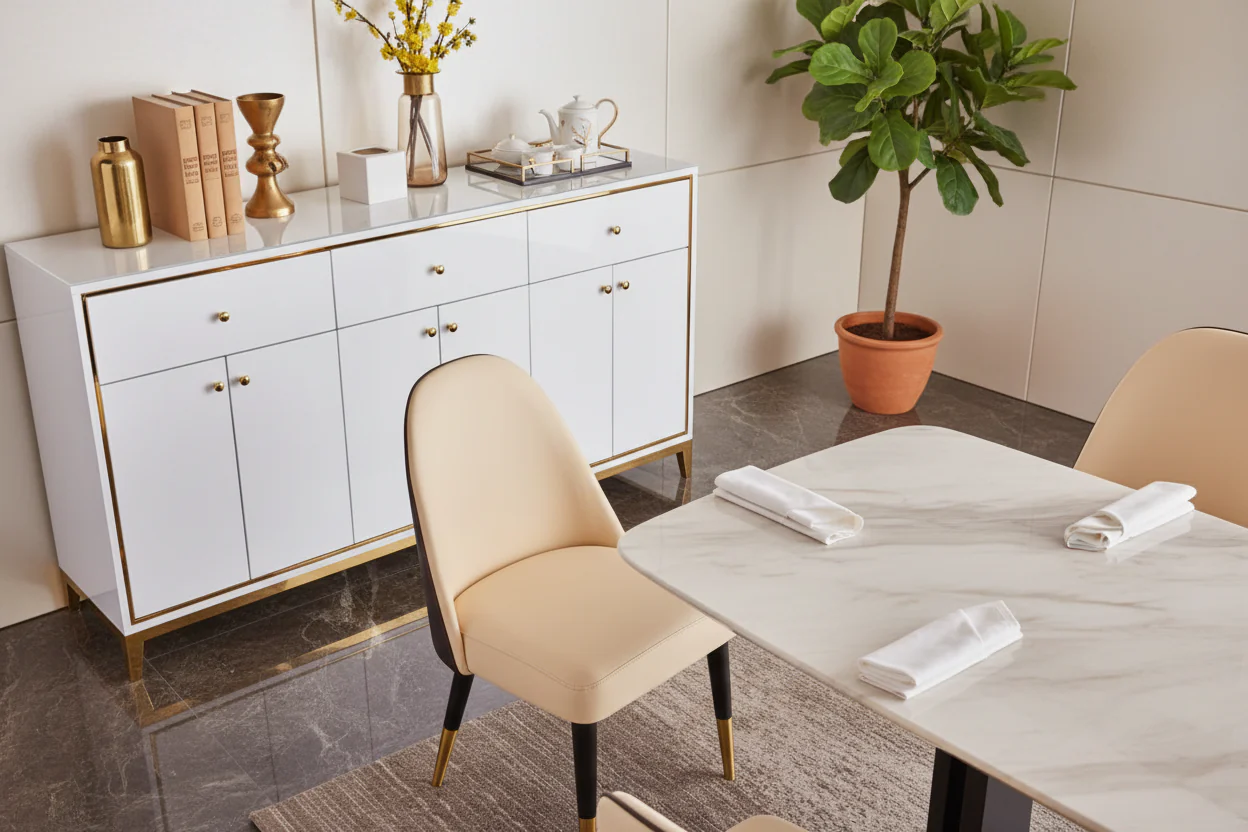 Glam Radiance Dining Chair - Image 7
