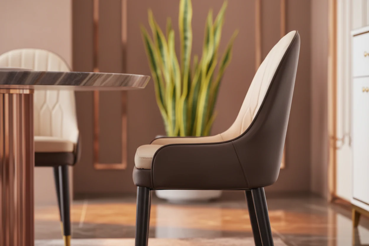 Glamour Edge Dining Chair - Image 11