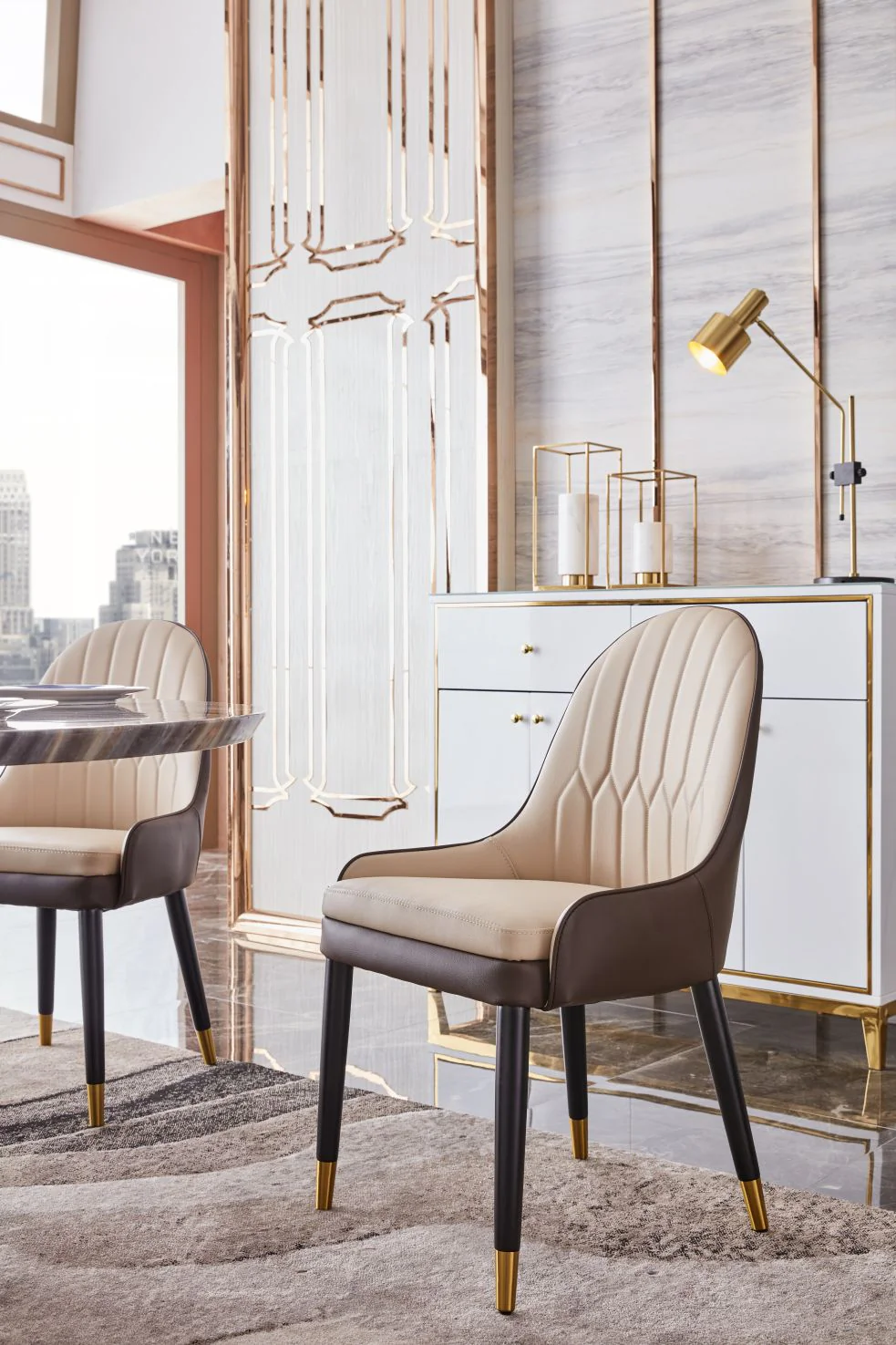 Glamour Edge Dining Chair - Image 9