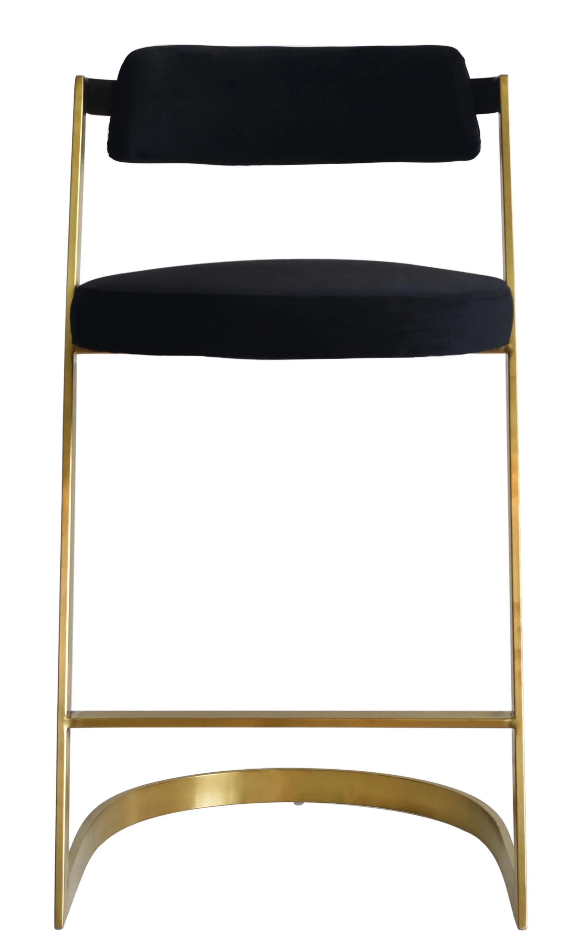 Golden Black Barstool - Image 4
