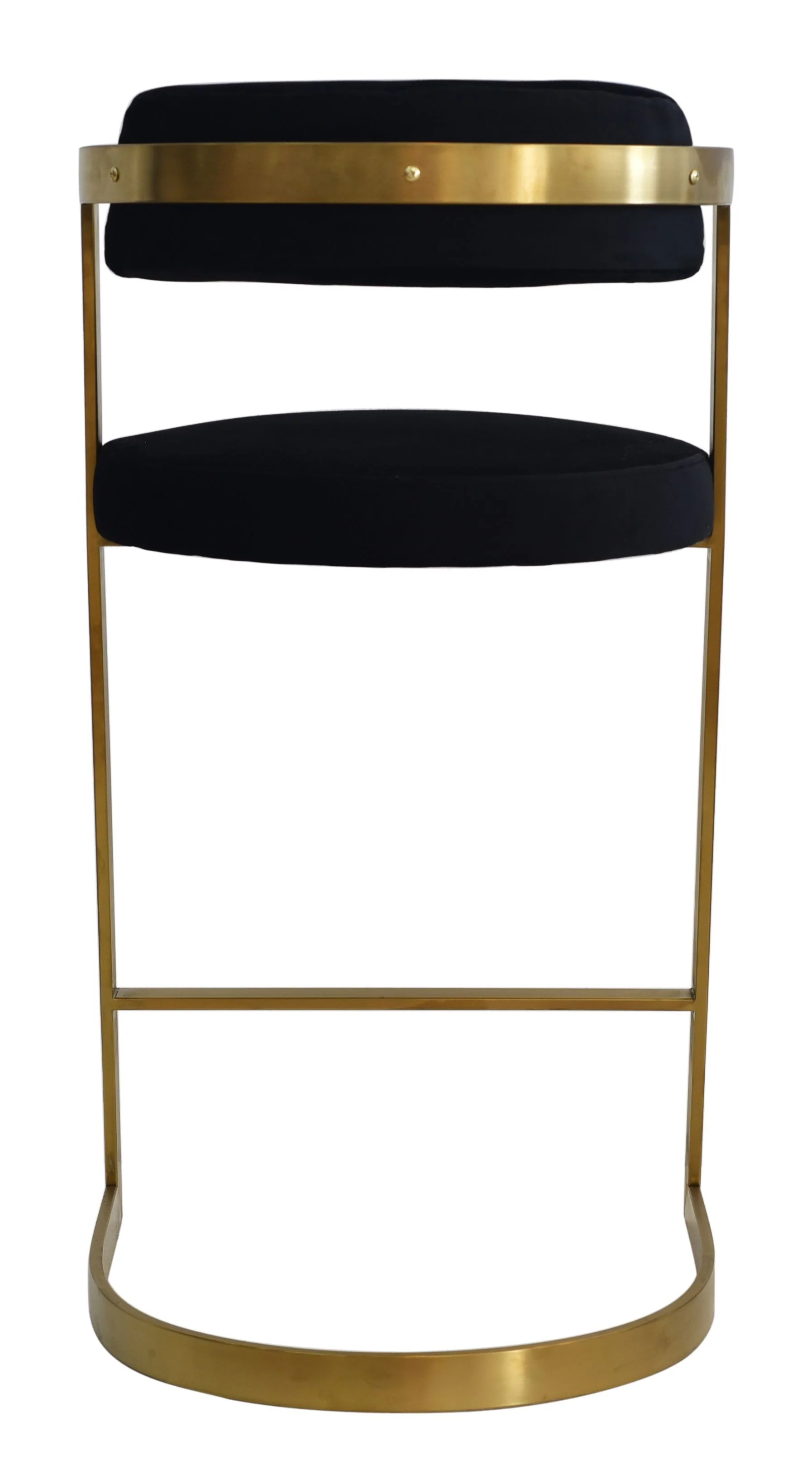 Golden Black Barstool - Image 5