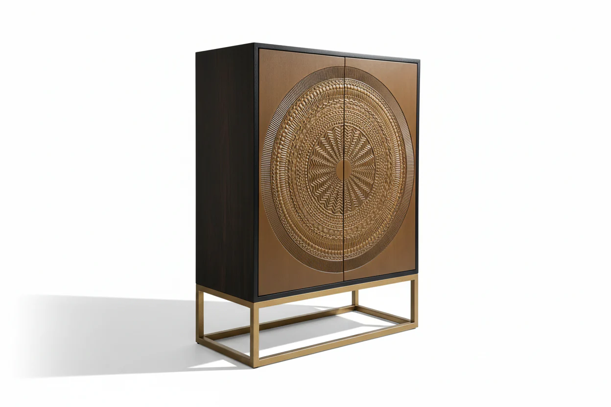 Golden Mandala Cabinet - Image 2