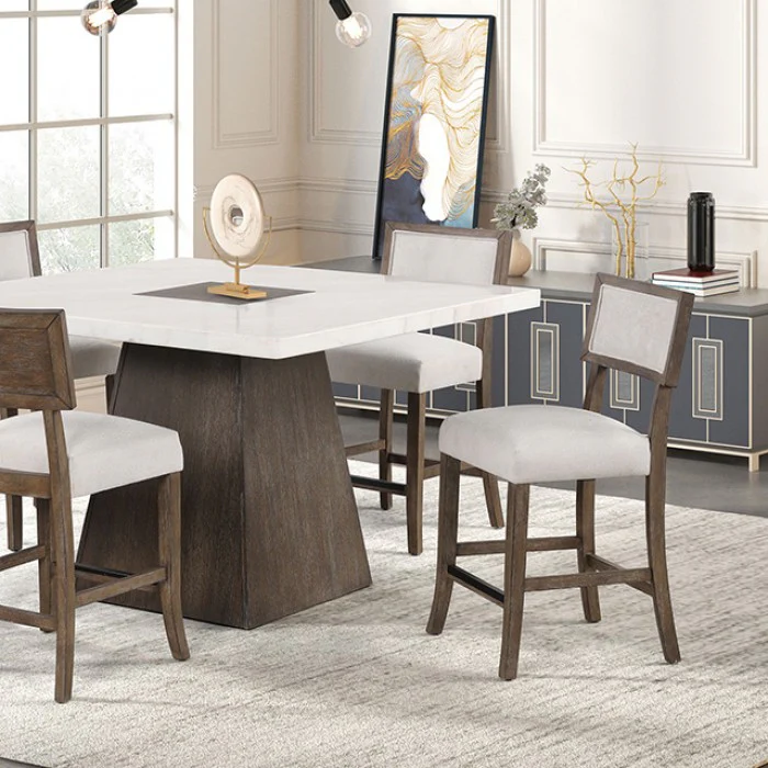 Grasten Contemporary 5PC Dining Table Set – Counter Height - Image 3