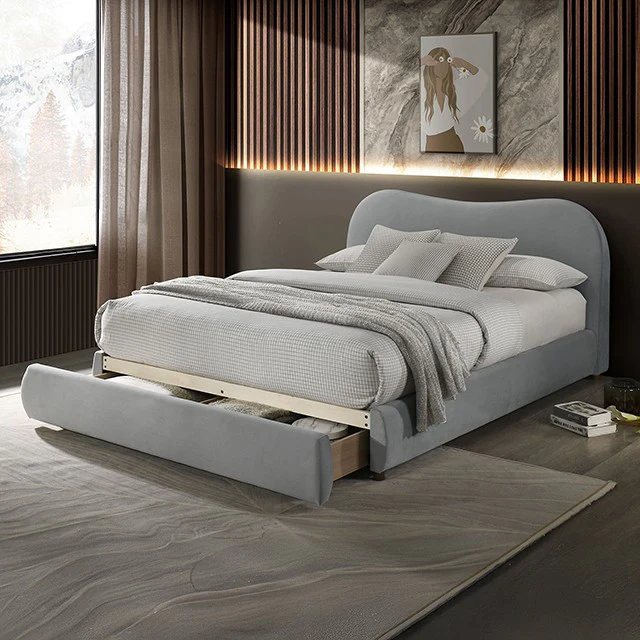 Grimsby Contemporary Fabric Storage Bed - Image 10