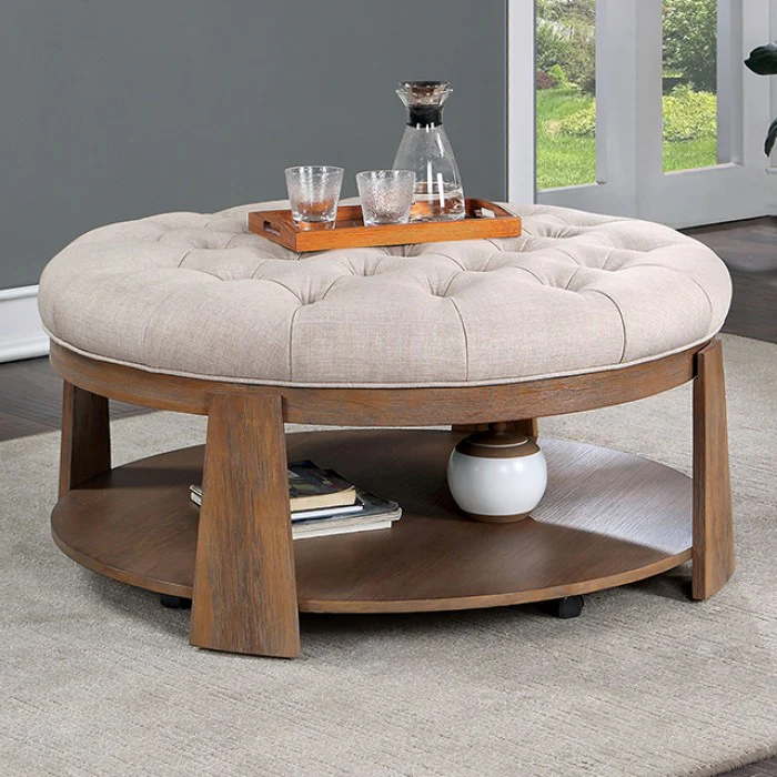 Guis Round Ottoman - Image 2