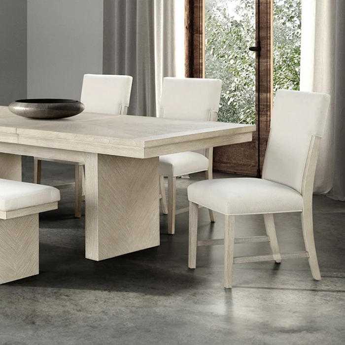 Hagerman Modern Extendable 6PC Dining Table - Image 9