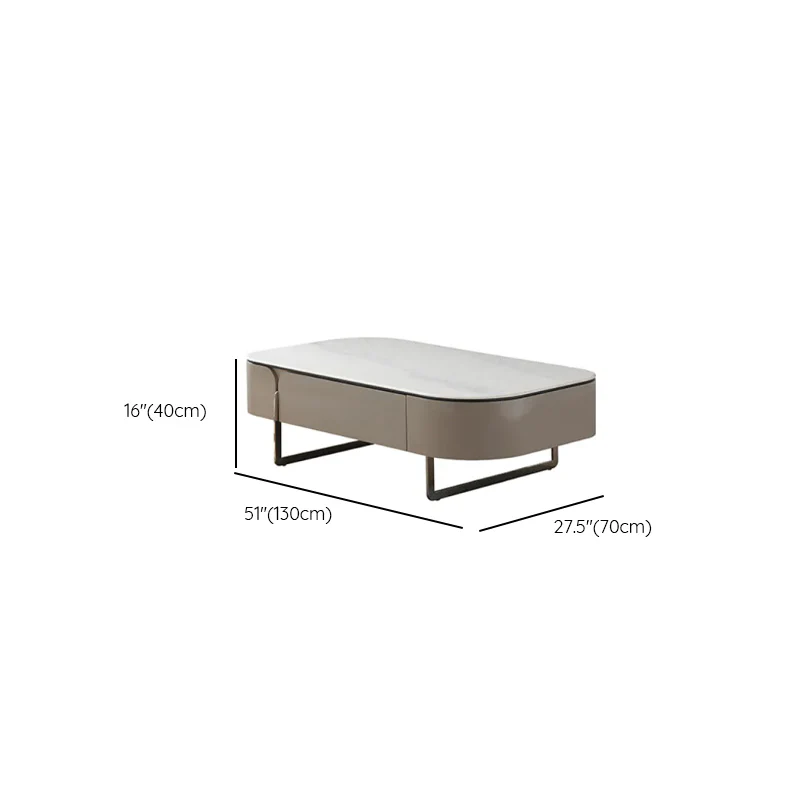 Harmony Marble Coffee Table - Image 16