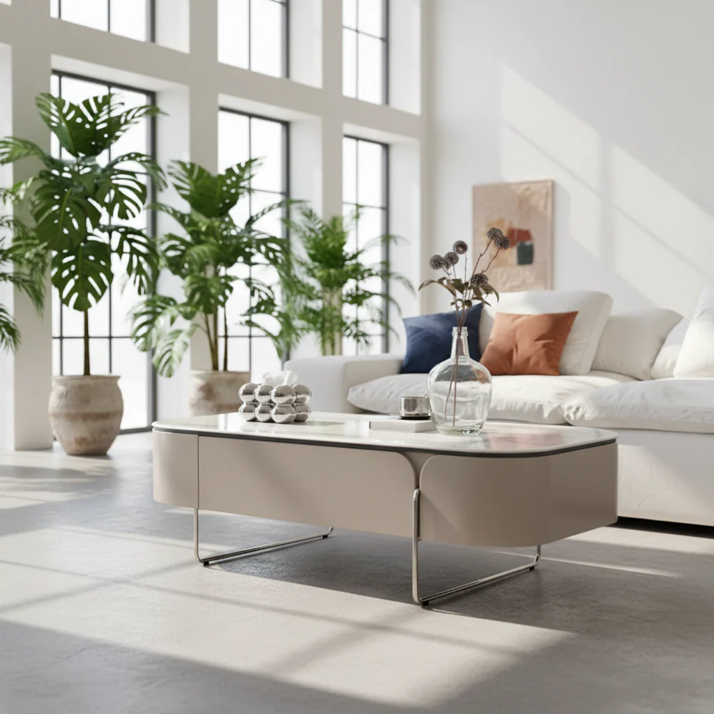 Harmony Marble Coffee Table - Image 2