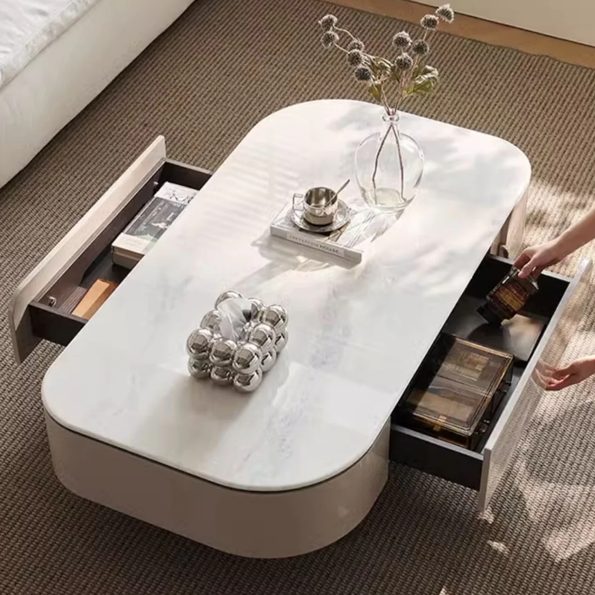 Harmony Marble Coffee Table - Image 7