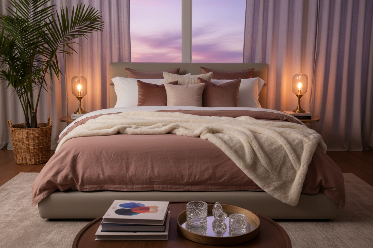 Haven Modern Upholstered Platform Bed - Image 10