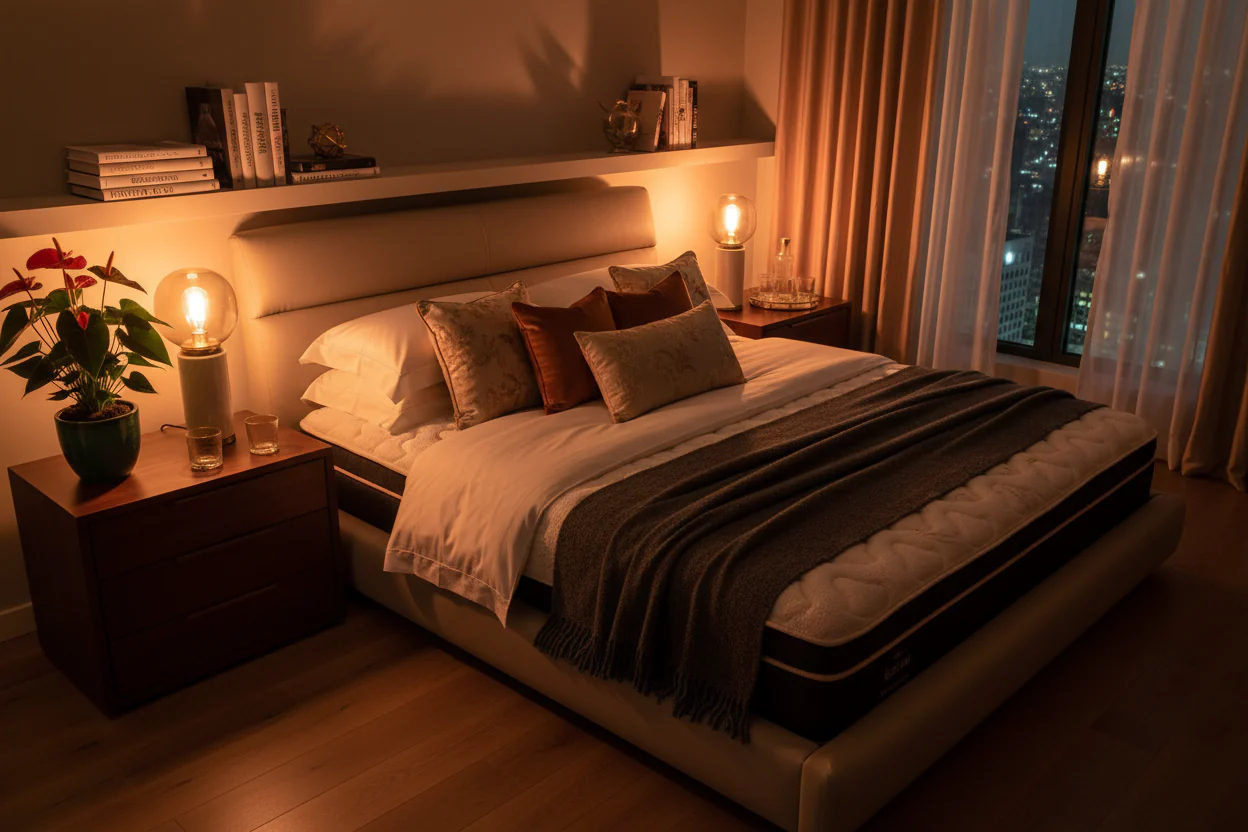 Haven Modern Upholstered Platform Bed - Image 3