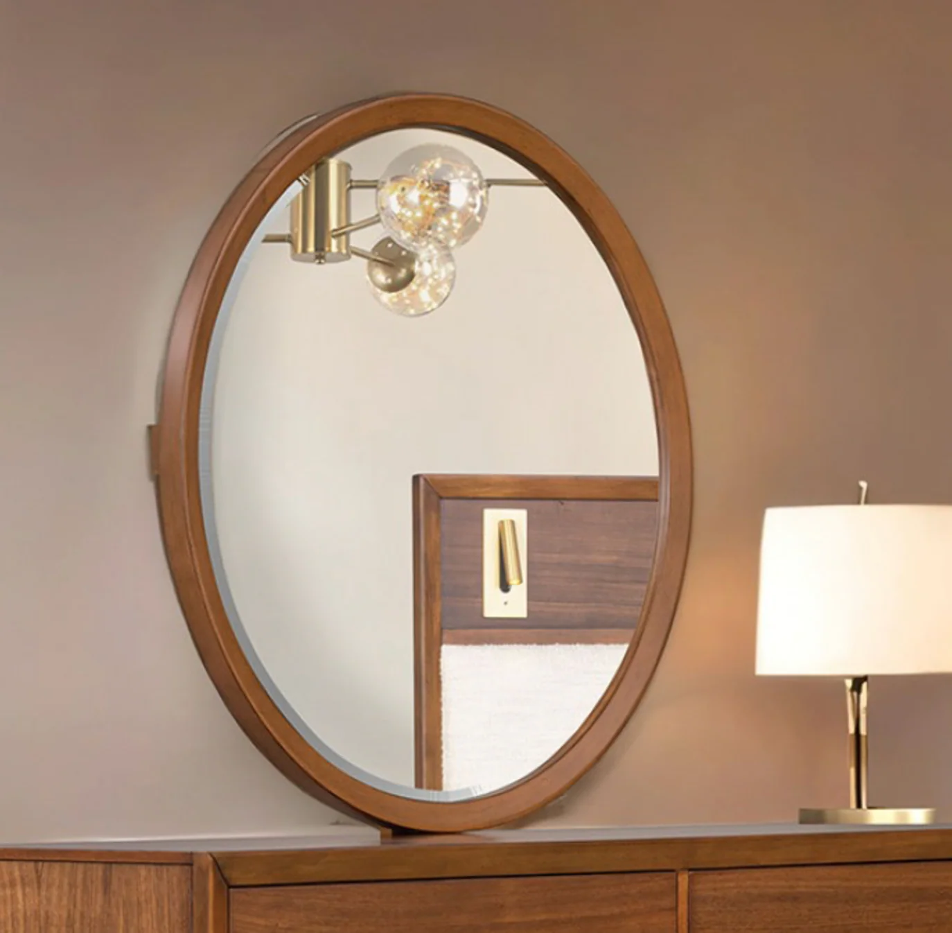Hepburne Mid-Century Modern Mirror - Image 2