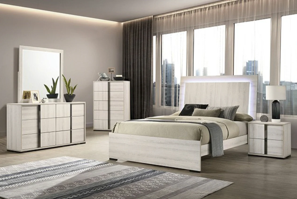 Hornet Modern LED Panel Bed - Image 4