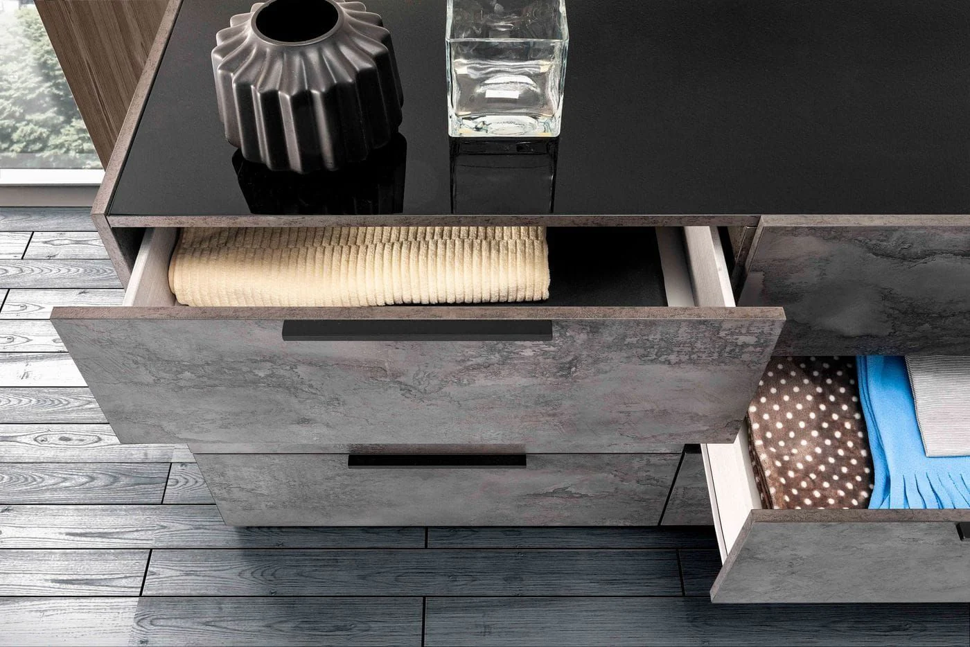 Industrial Grey Bedroom Set - Image 5
