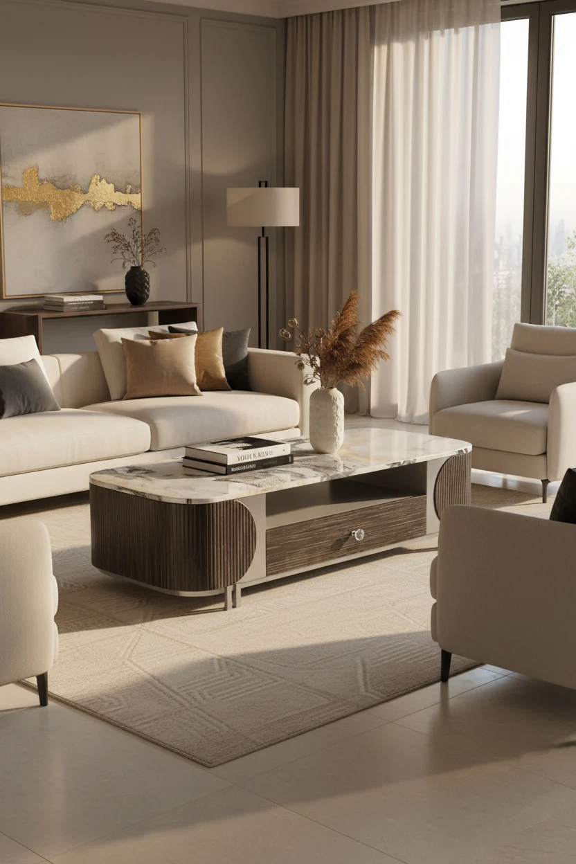 Isadora Luxe Coffee Table - Image 4