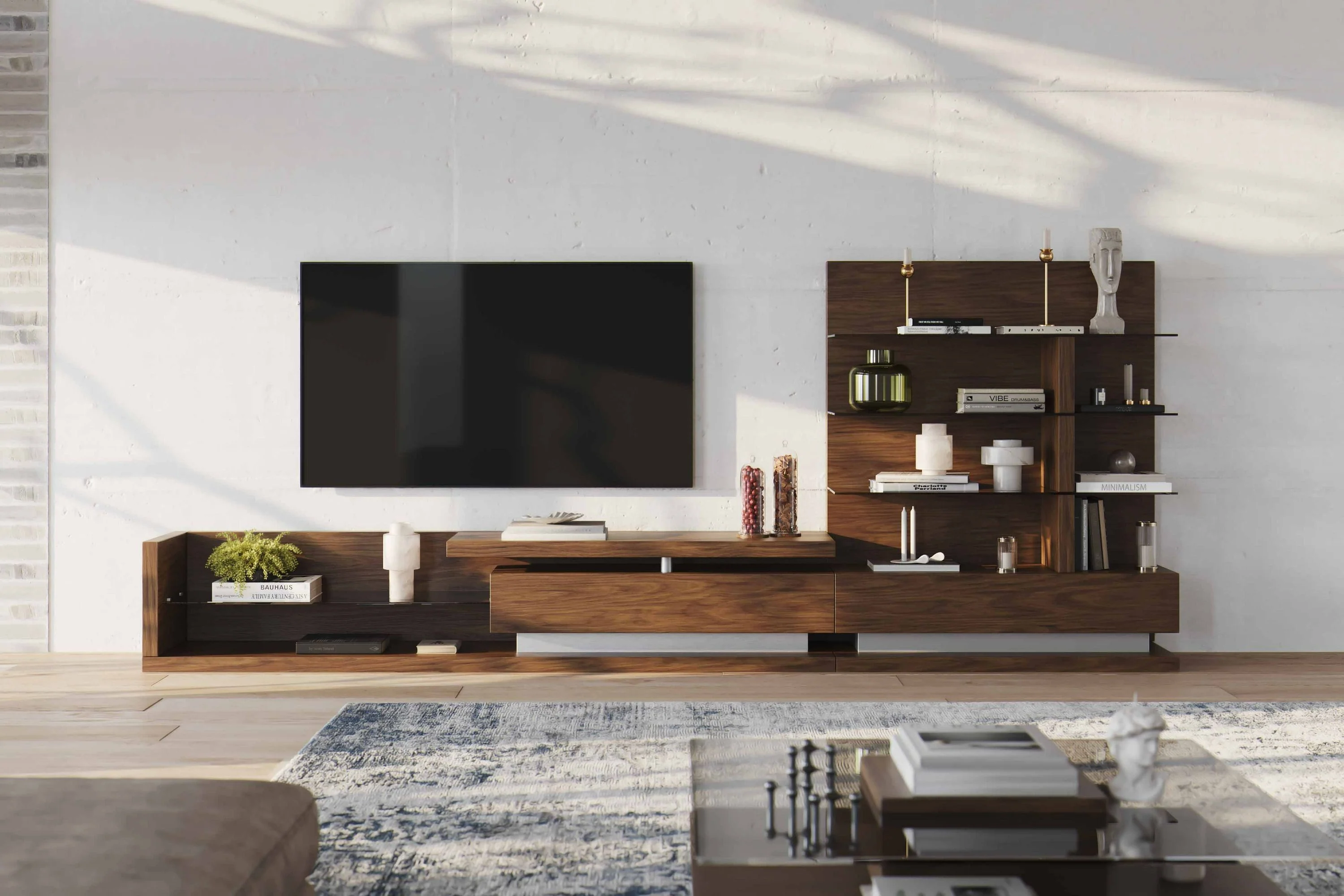 Jefferson Mid-Century Modern Entertainment Center - Image 2
