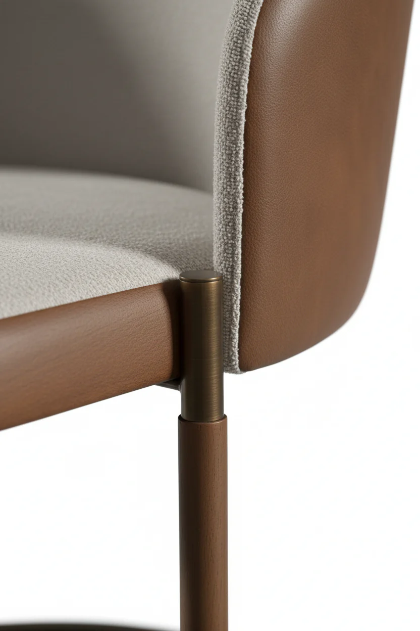 Kara Upholstered Dining Chair - Image 7