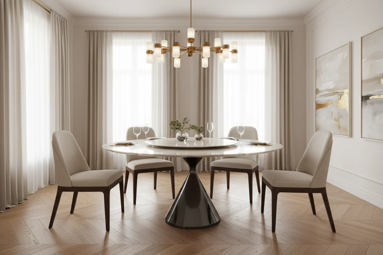 Laurent Round Dining Table - Image 2