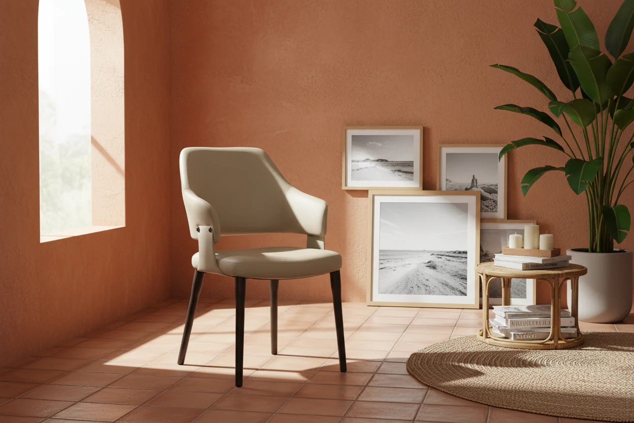 Lorenza Arm Dining Chair - Image 4