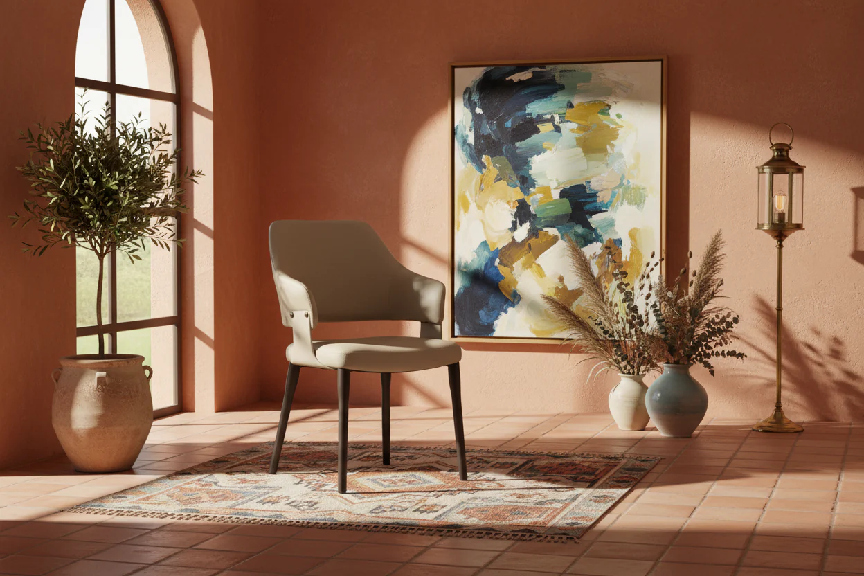 Lorenza Arm Dining Chair - Image 5