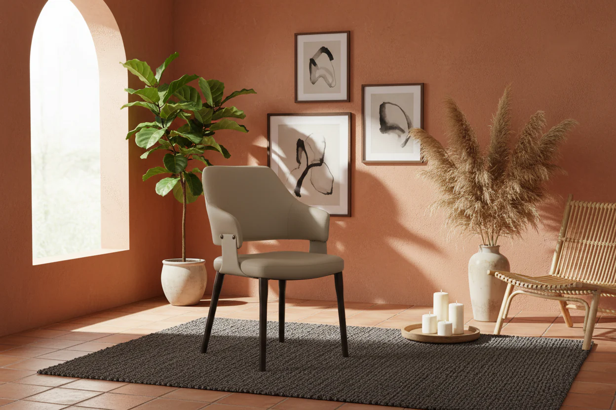 Lorenza Arm Dining Chair - Image 6