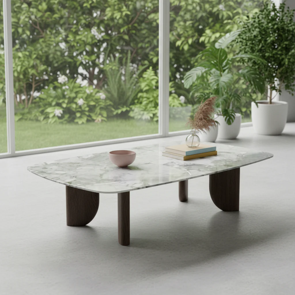 Lorenzo Marble Coffee Table - Image 2