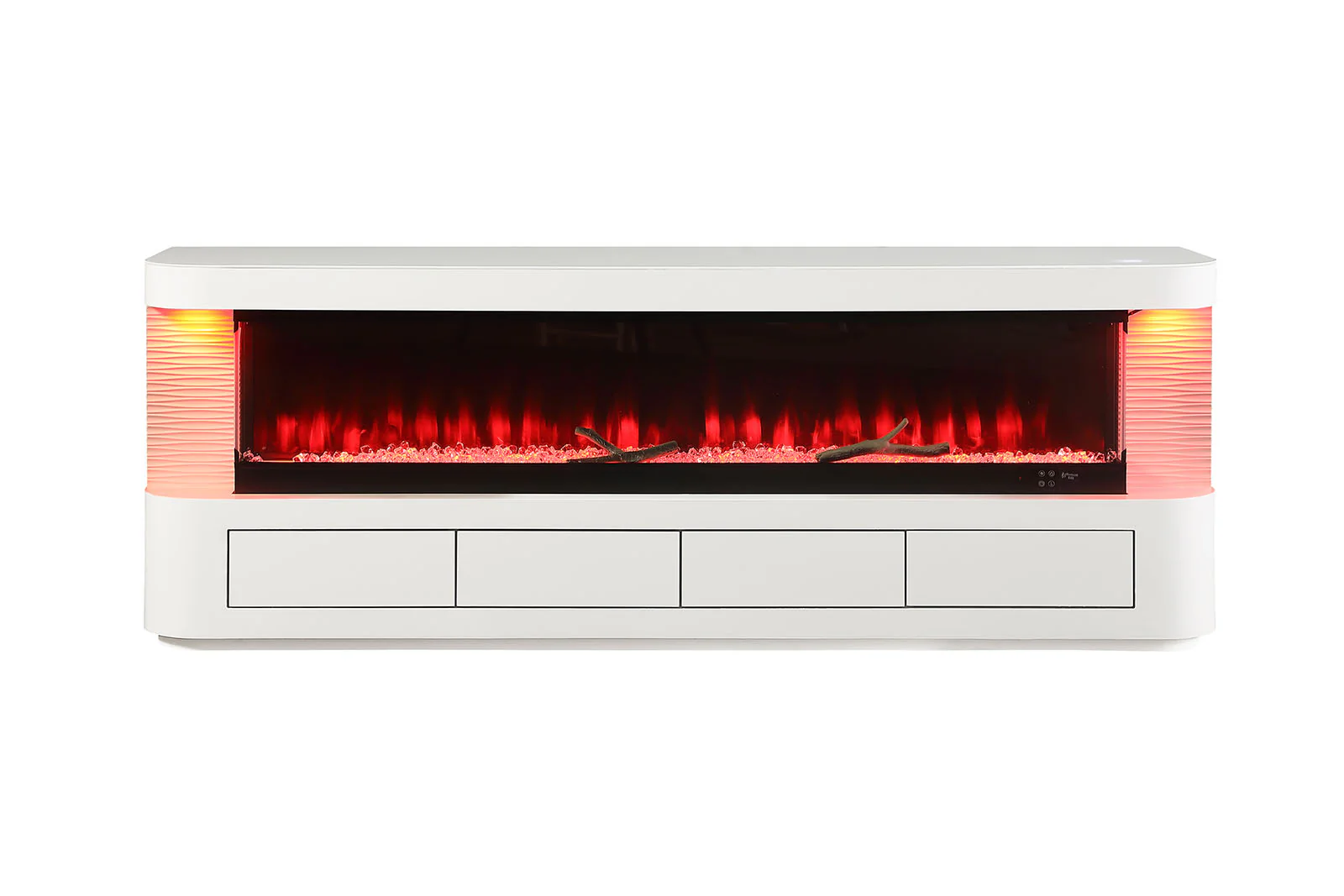 Luken 71" TV Stand w/ Electric Fireplace - Image 5