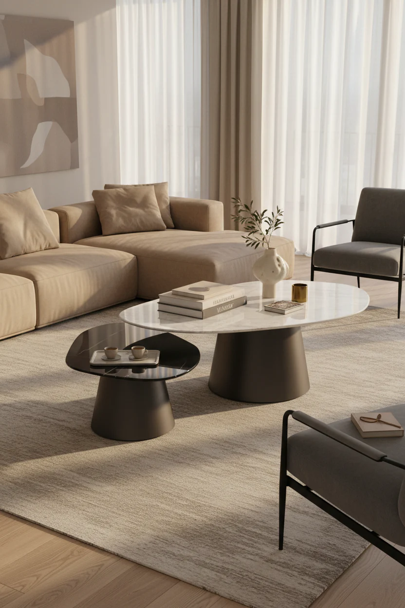 Luna Duo Coffee Table Set - Image 4