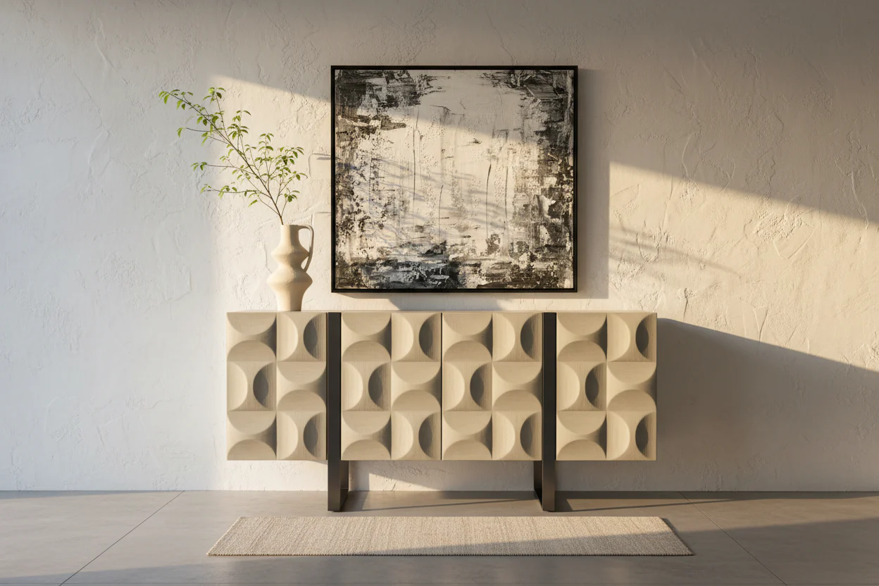 Lunar Block Sideboard - Image 5