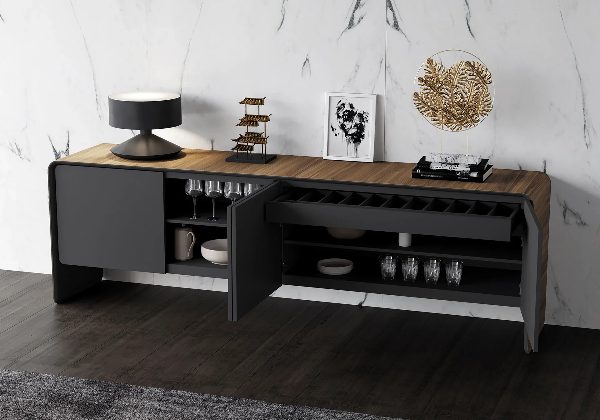 Manchester Metallic Sideboard - Image 5