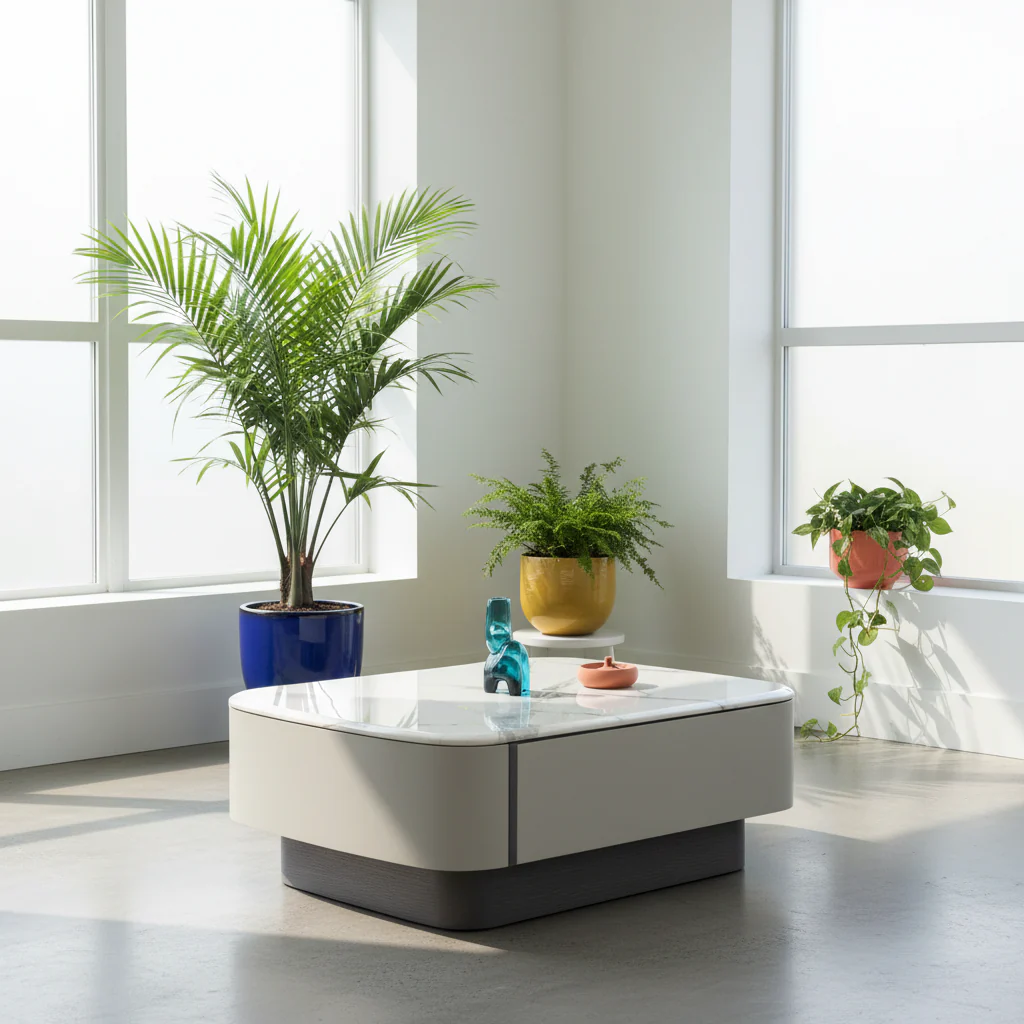Marble Aura Coffee Table - Image 5
