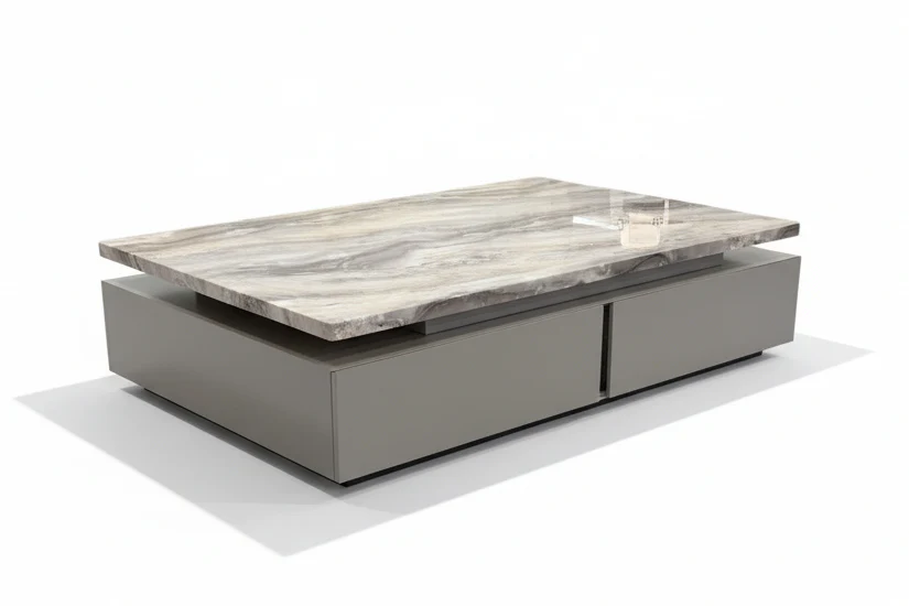 Marble Drift Coffee Table